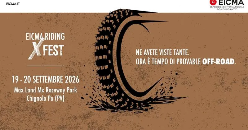 EICMA Riding X Fest: в Италии запускается новое мероприятие, посвященное специализированным внедорожным мотоциклам