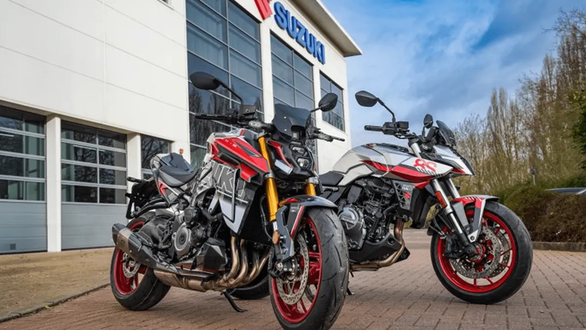 Suzuki GSX-S1000 и GSX-8S получили новые графические комплекты для 2026 года