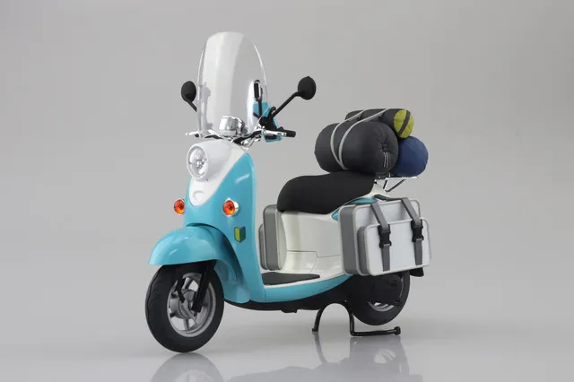 Трогательное взаимодействие Yamaha и Honda: модели скутера Шимы Рин и минибайка Токи Аяно из «Yuru Camp» выпущены в виде коллекционных фигурок — фото 2
