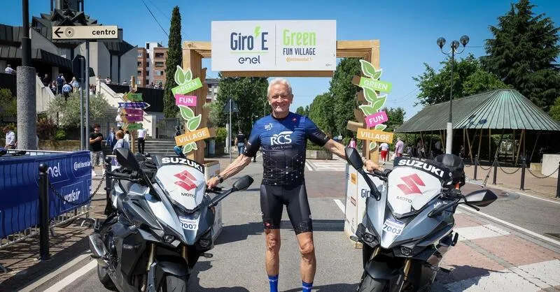 Кевин Шванц — амбассадор Suzuki на Giro d’Italia