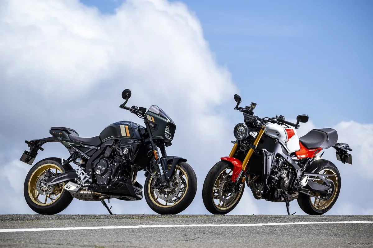 Сравнение новейших неоретро в сегменте 1,3 млн иен: Suzuki GSX-8TT против Yamaha XSR900 — в чем различия и что выбрать?