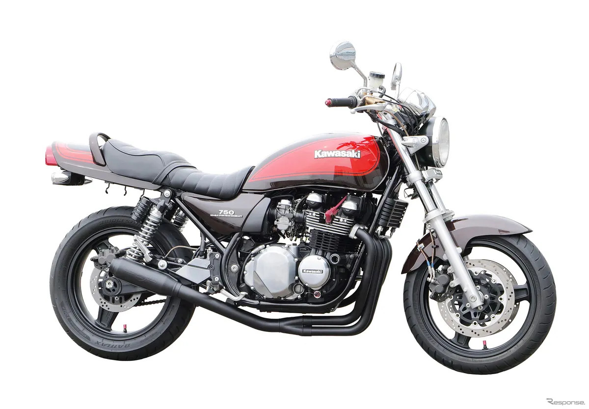 Naps и Moriwaki выпускают ограниченную серию выхлопных систем Monster Black для Zephyr 750/RS