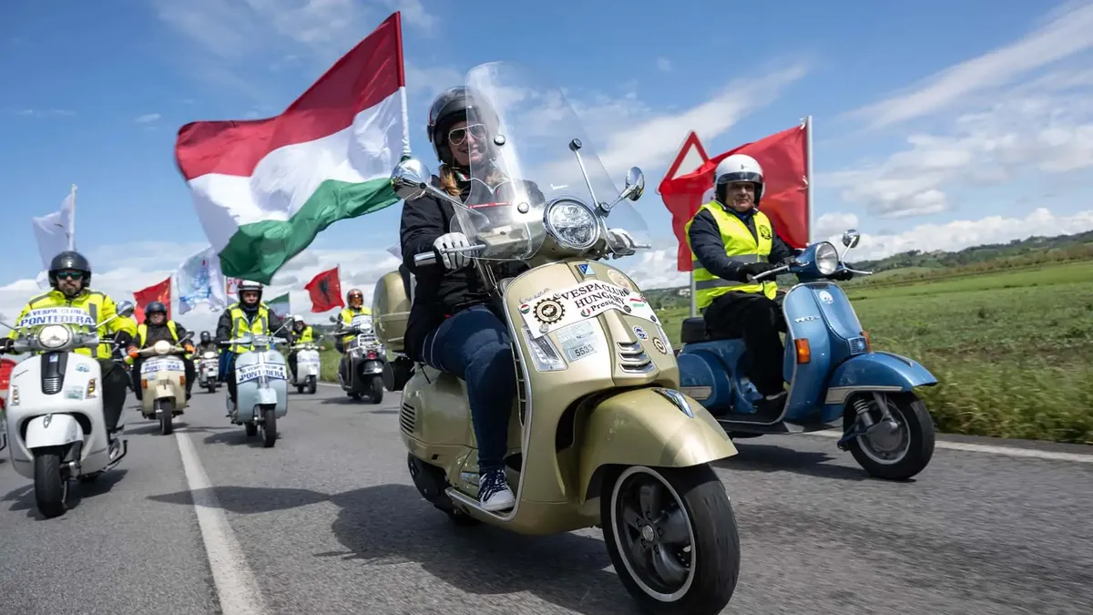 Vespa празднует свое 80-летие: возможно, это самое итальянское событие в истории