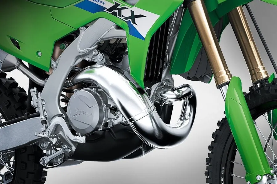 Анонс двухтактных мотоциклов Kawasaki KX 327X и KX 327