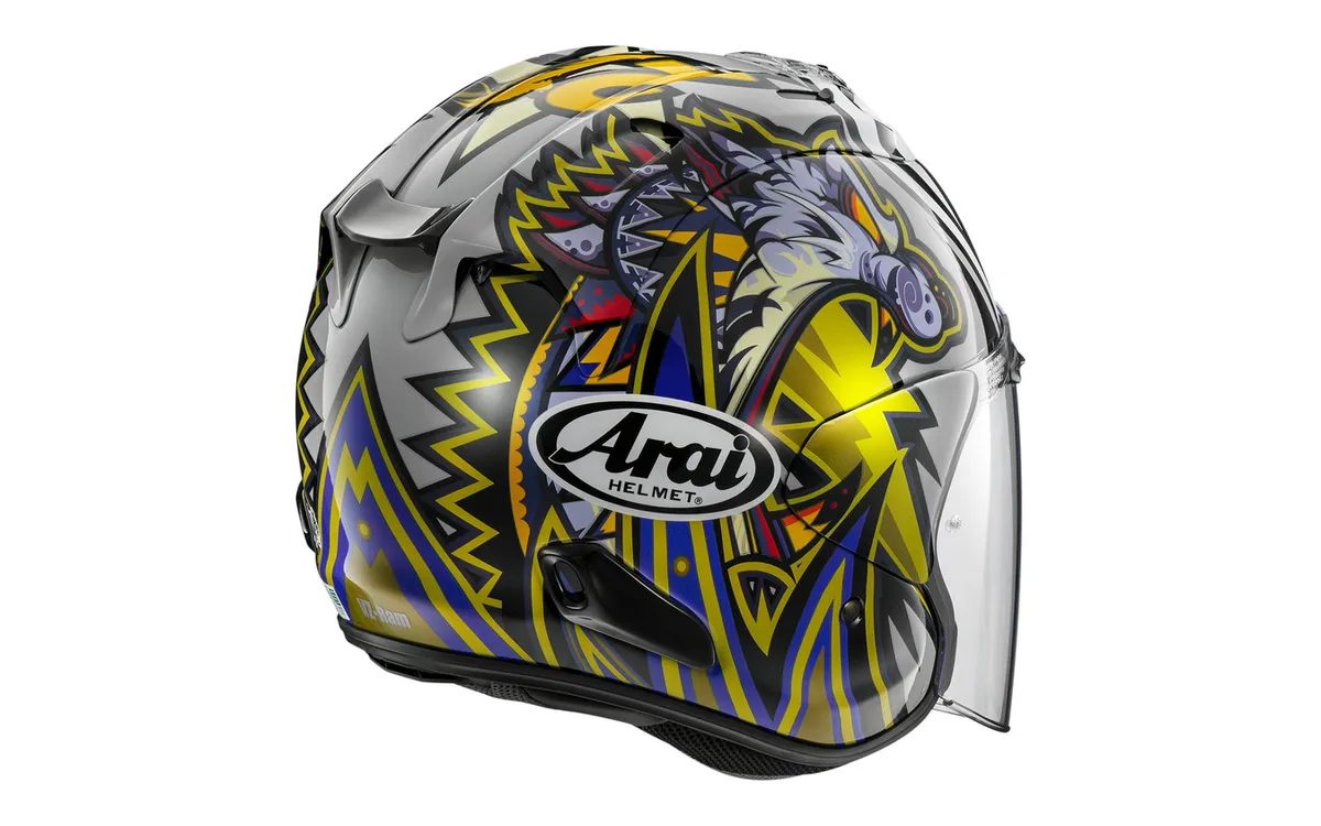 Arai выпускает VZ-RAM NAKASUGA 4 — реплику открытого шлема легендарного чемпиона Кацуюки Накасуги — фото 2