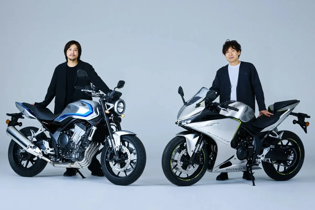 Honda представила обновлённые CB400SF и CBR400R с электронной системой сцепления E-Clutch