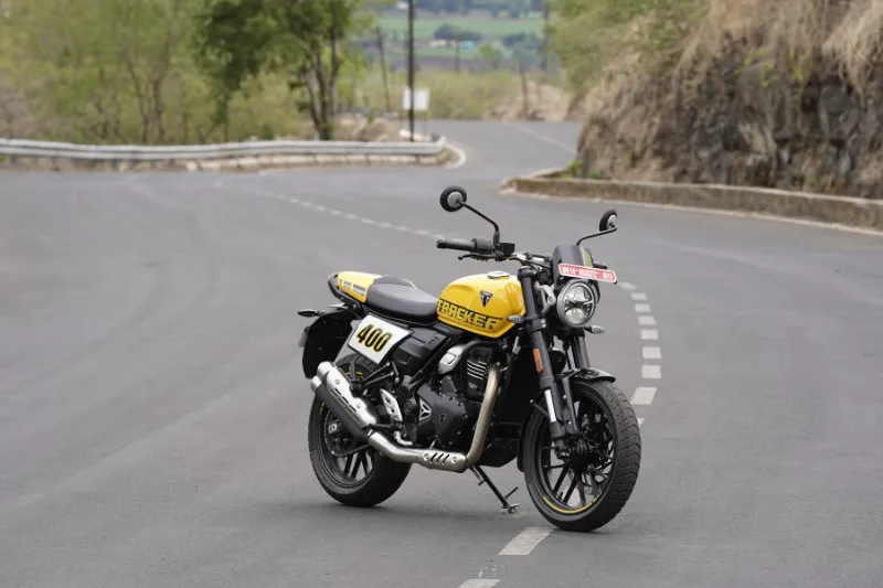 Потрясающий трекер — обзор Triumph Tracker 400 — фото 2