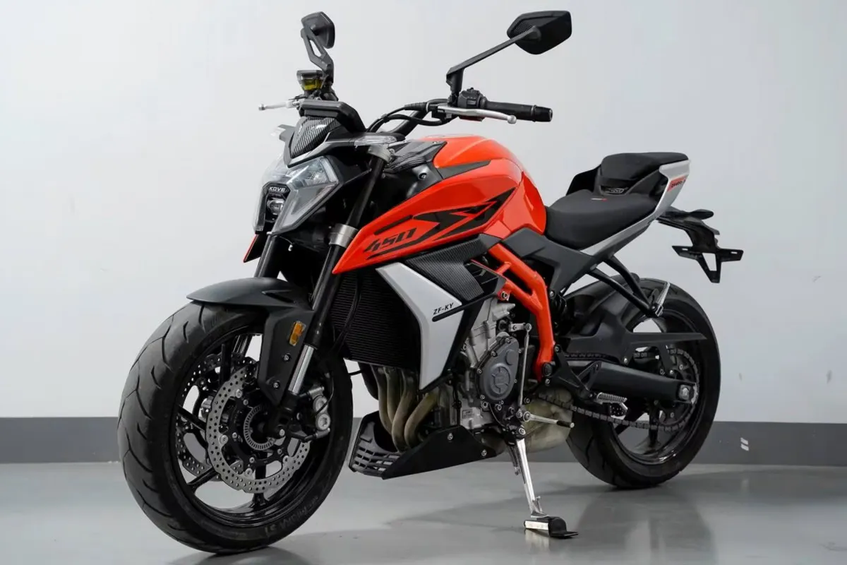 Kove 450R 2026: четырёхцилиндровый нейкед с дизайном под KTM