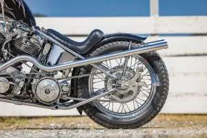 Чоппер Kid Custom Factory на базе Harley FXS 1978 года — фото 4
