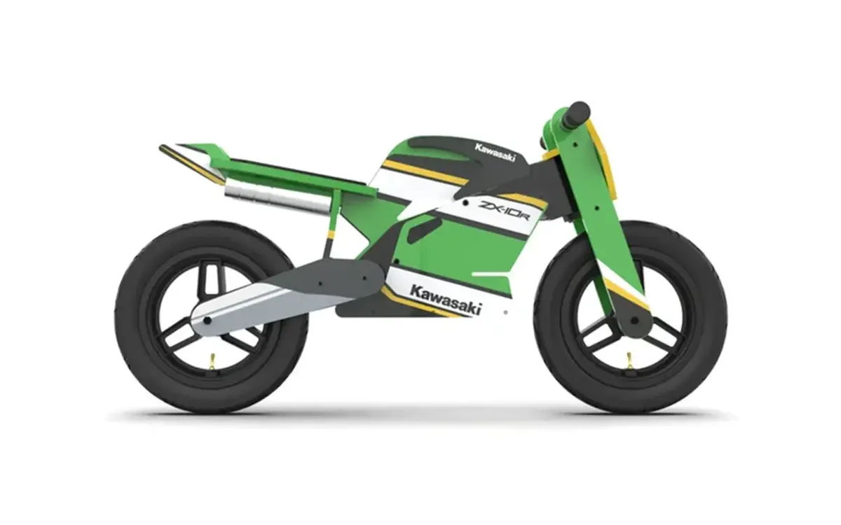 Kawasaki запускает ограниченные продажи детских деревянных беговелов в стиле Ninja ZX-10R с 10 по 20 июля