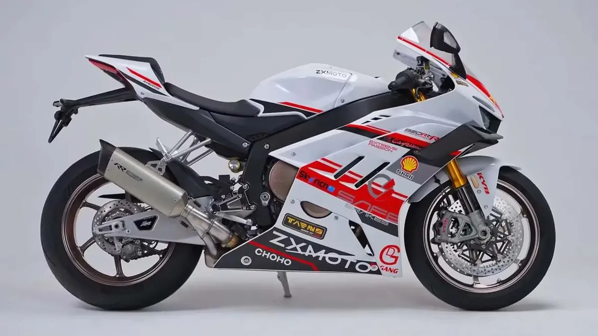 Раскрыты технические характеристики ZXMOTO 820RR-R: лучший представитель в классе среднеразмерных спортбайков