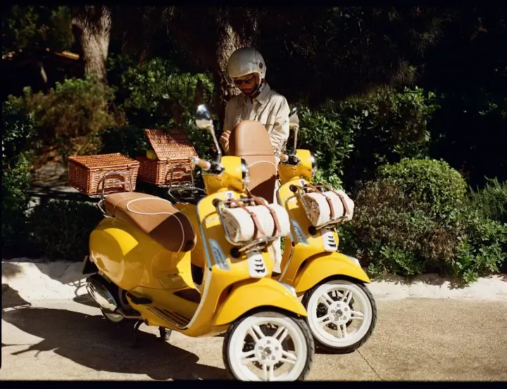 Vespa выпускает лимитированную серию совместно с элитным рестораном Gigi — фото 2