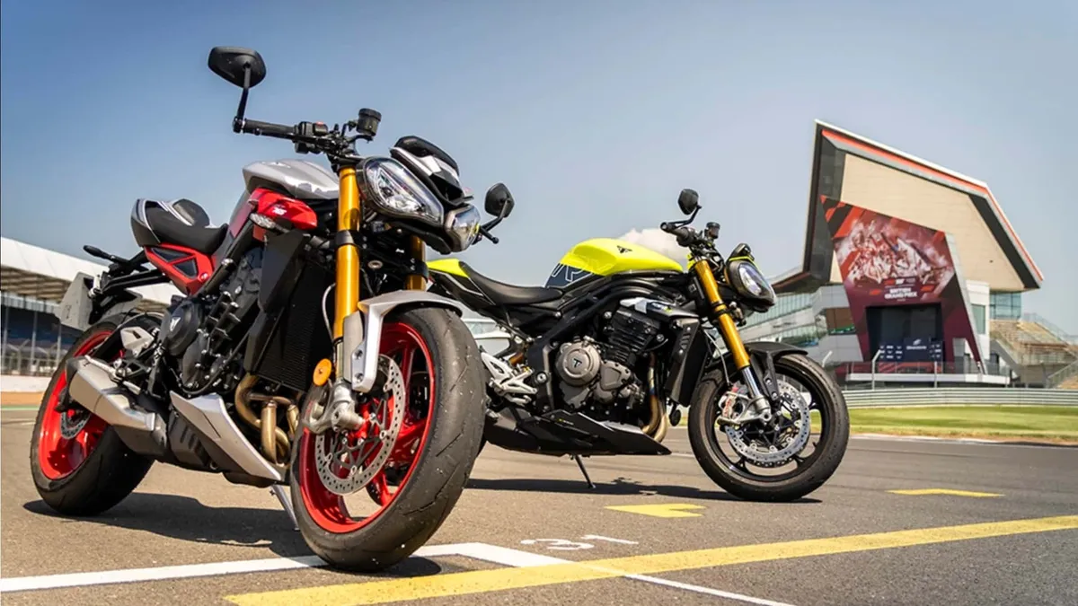 Triumph демонстрирует возможности своих мотоциклов на трек-днях в Сильверстоуне силами экспертов, а не широкой публики — фото 4