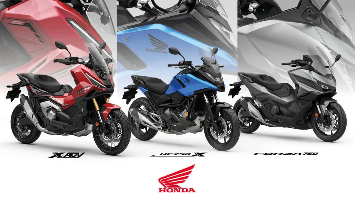 Странная линейка 750 от Honda получила новые цвета в Европе — фото 4