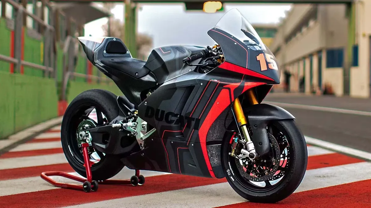 Будущий электрический мотоцикл Ducati сможет раскручиваться до 18 500 об/мин — фото 4