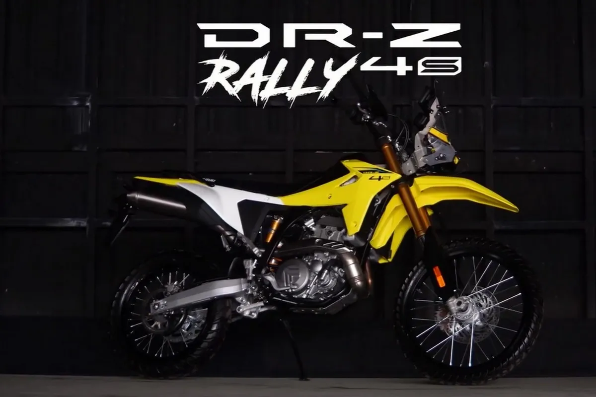 Suzuki DR-Z RALLY 4S поступил в производство: новые возможности для приключенческих поездок