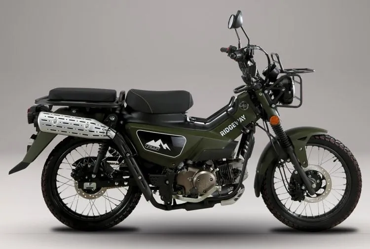 Если с первого раза не получилось: AJS представляет два новых клона Honda Trail 125 — фото 4
