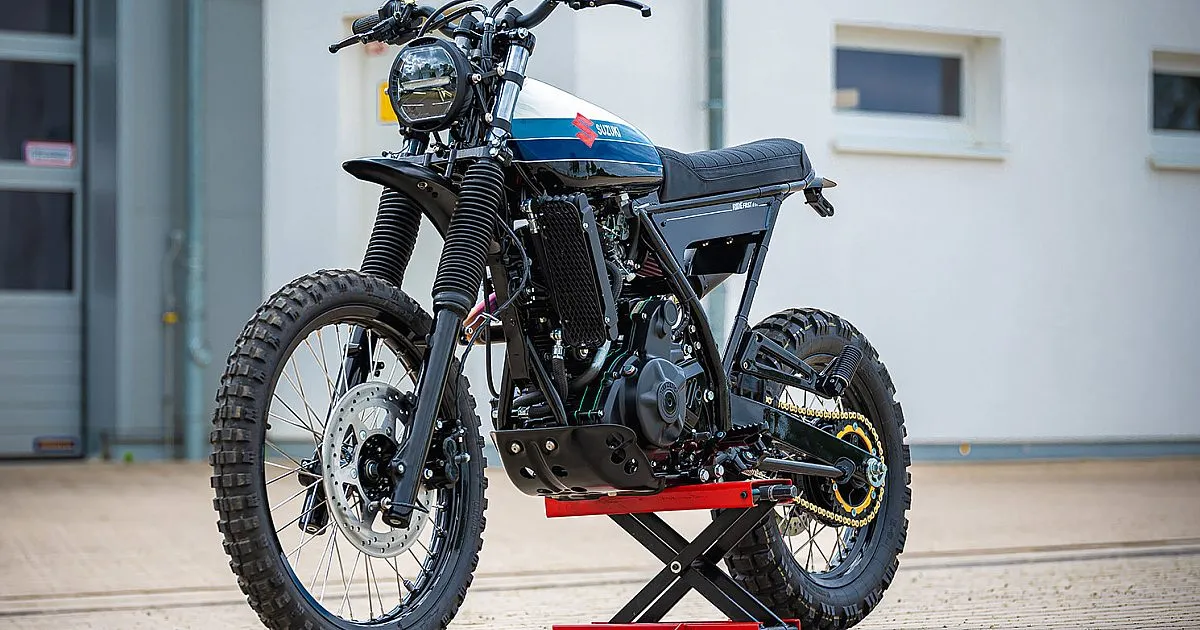 Возвращение в прошлое: безупречный Suzuki от HB-Custom
