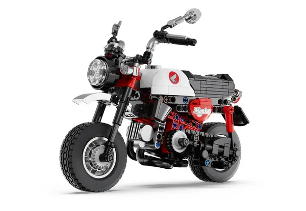 Блоки для сборки Honda Monkey 125: 527 деталей, официальный лицензионный продукт