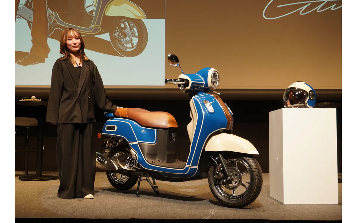 Новый скутер Yamaha Fazzio: представлена коллаборационная модель с иллюстратором utu в Yokohama E-Ride Base — фото 2