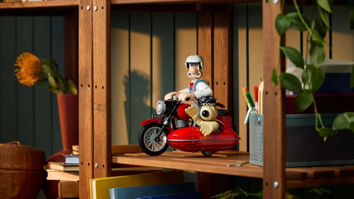Набор LEGO с мотоциклом и коляской Уоллеса и Громита? Мы за! — фото 4