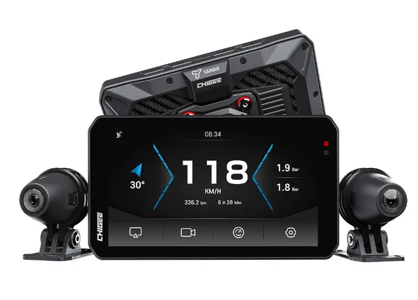 Tanax представляет новый умный монитор для мотоциклов SRS-050 Smart Ride Monitor AIO-5EVO