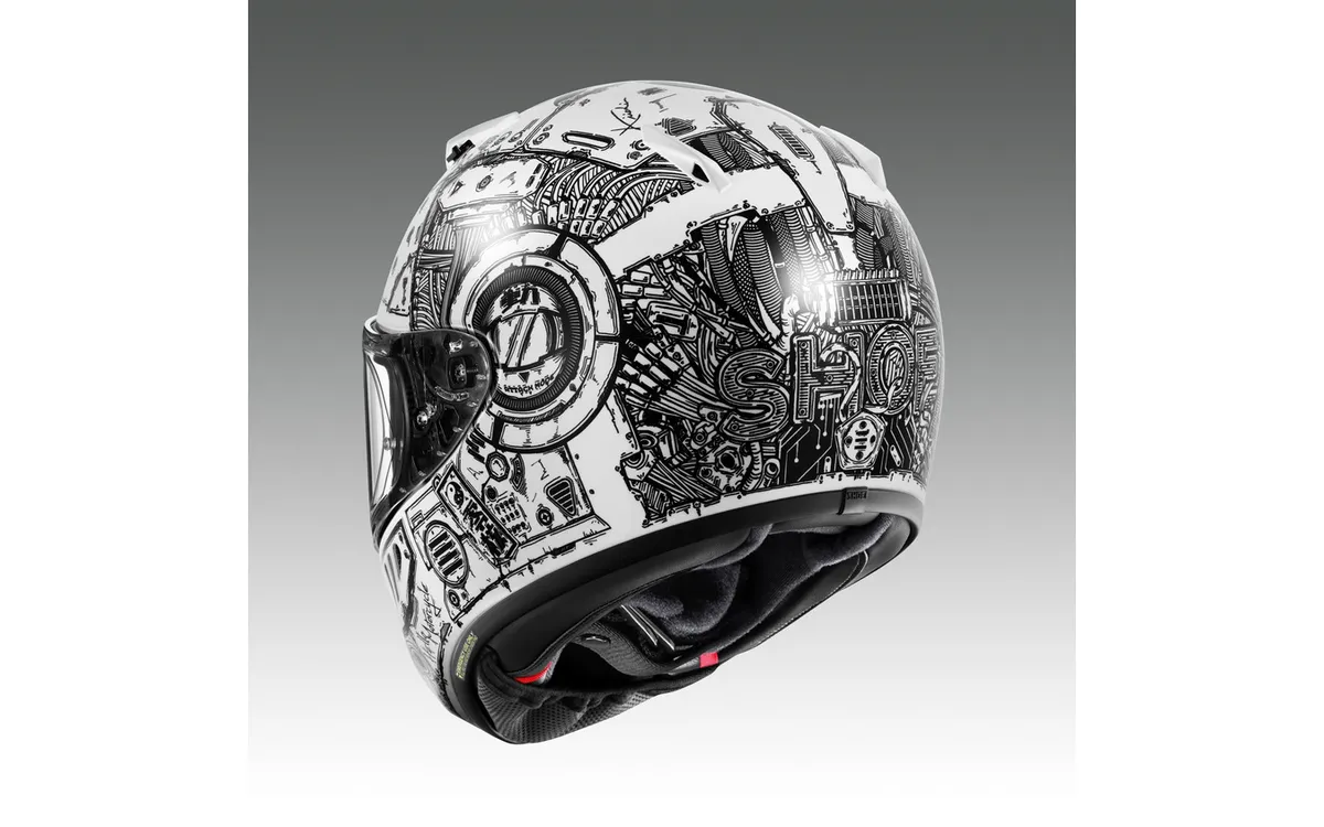 SHOEI Vaiern Zero: новый графический дизайн ZERO CODE от художника Kiichi
