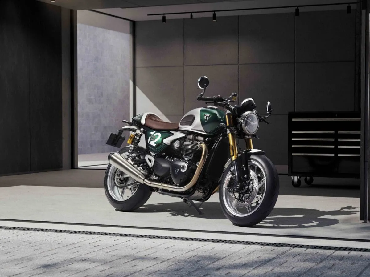 Triumph Speed Twin 1200 Café Racer Edition: лимитированная версия в стиле ретро