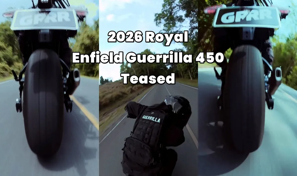 Royal Enfield Guerrilla 450 2026: улучшенное сцепление, плавность хода и новые технологии