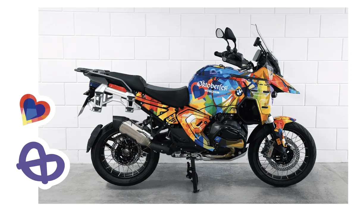 BMW R1300 GS Adventure получил красочное преображение в стиле Октоберфест — фото 3
