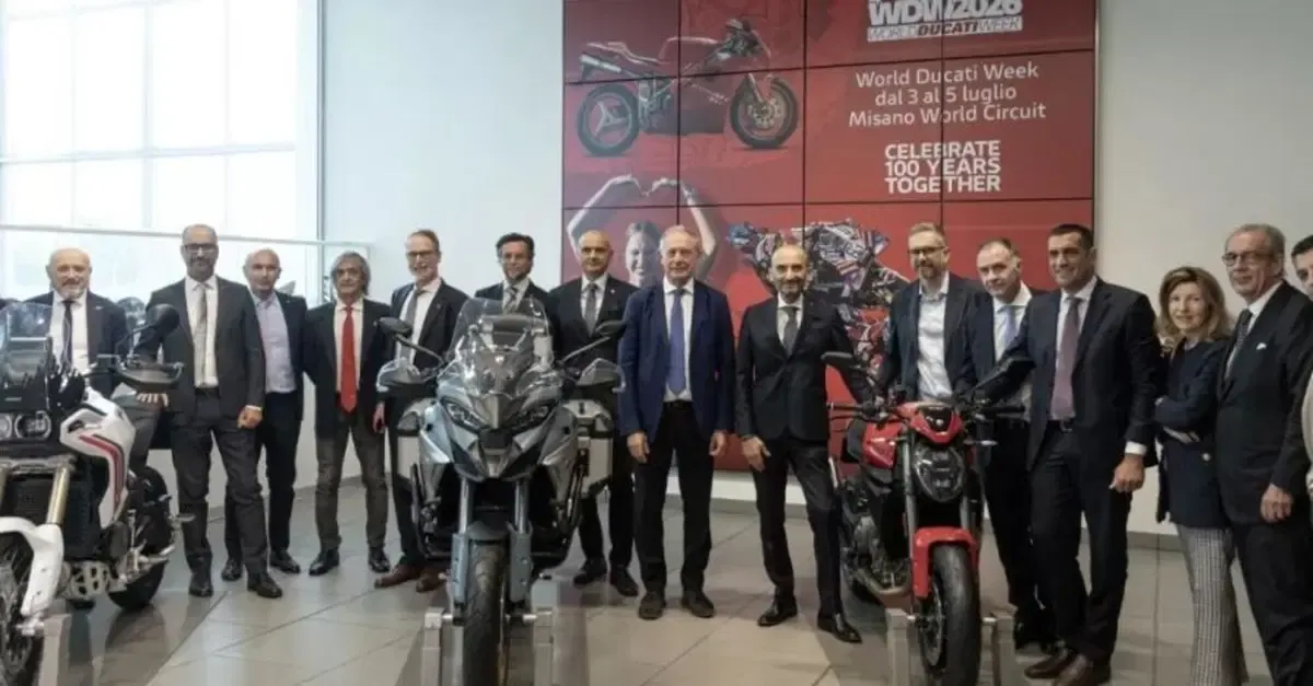 Ducati: министр Урсо посетил Борго-Панигале