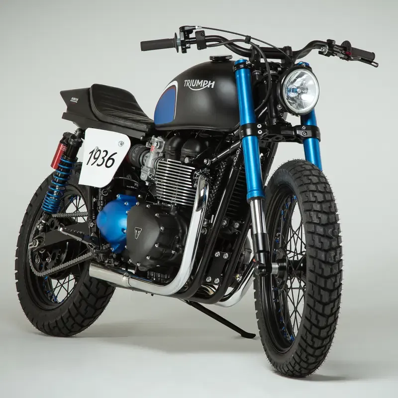 Рождённая на flat track, но вынужденная выйти на дорогу: тест Triumph Tracker 400 — фото 2