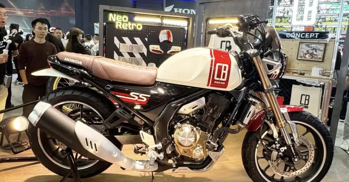 Honda анонсирует новую "CB250SS Concept"