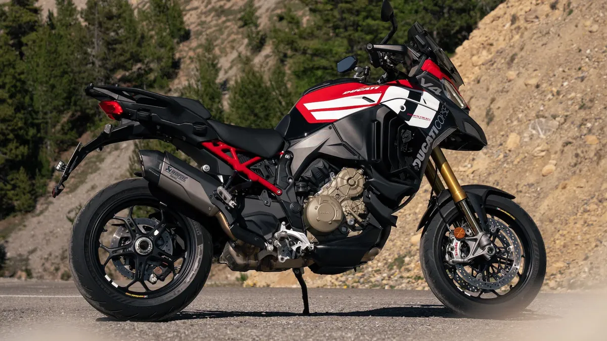 Ducati Multistrada V4 Pikes Peak получил обновление в стиле MotoGP