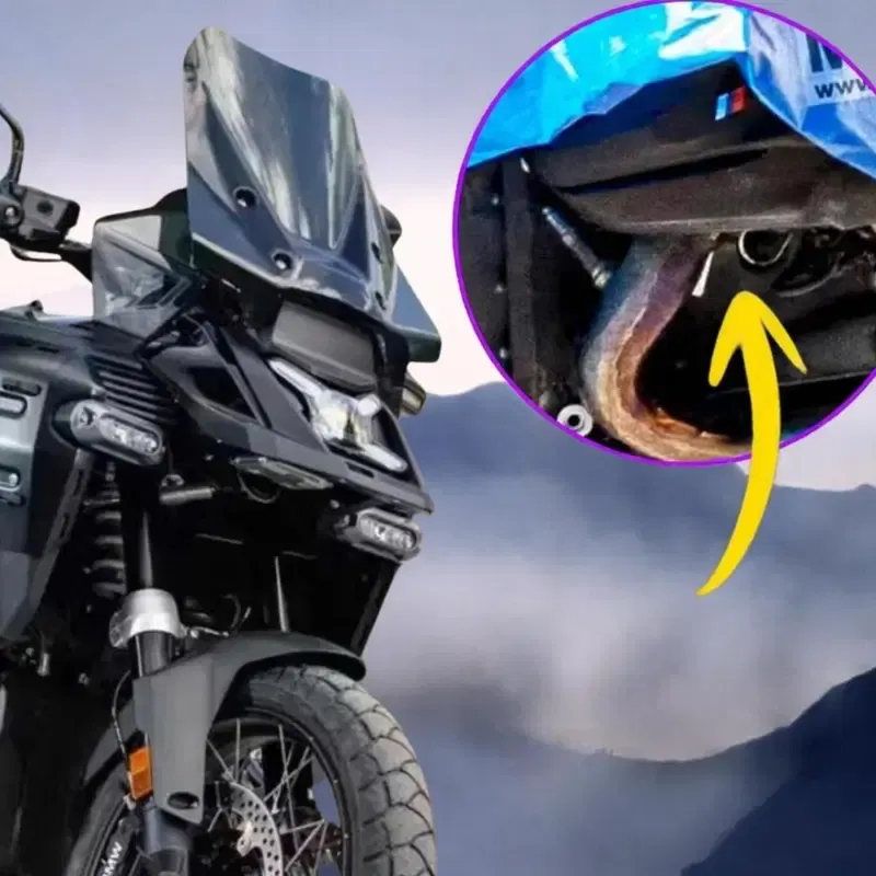 Новая BMW F 450 R: представлен тизер двухцилиндровой naked для прав категории A2 — фото 3