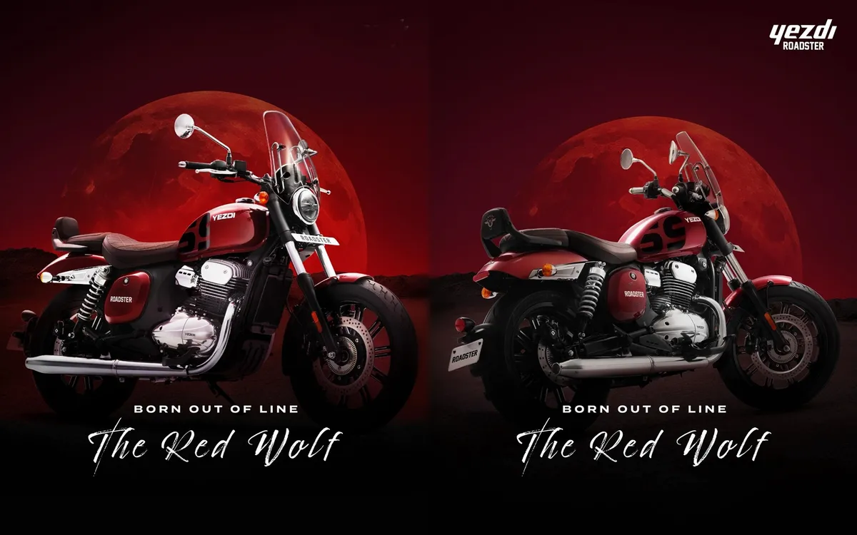 Представляем Red Wolf: новая специальная версия Roadster от Yezdi