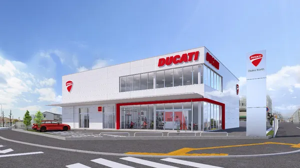 Ducati Osaka North открывается 10 октября: крупнейший в Японии магазин с новым концептом