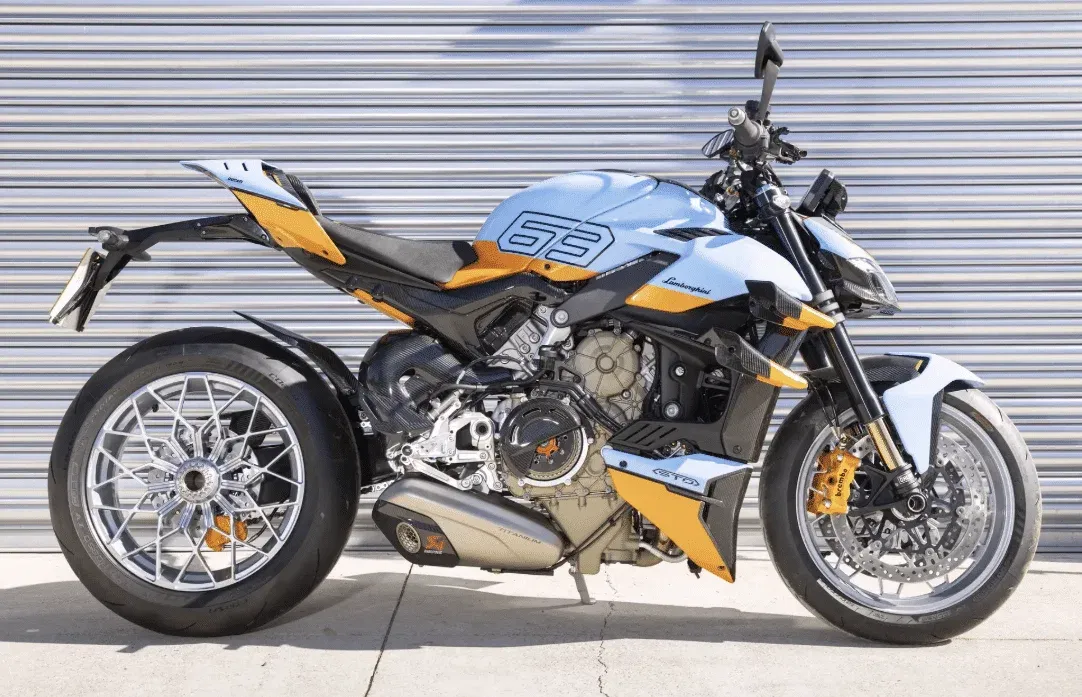 Уникальный Ducati Streetfighter V4 Lamborghini Speciale Clienti с нулевым пробегом уйдет с молотка на аукционе — фото 2