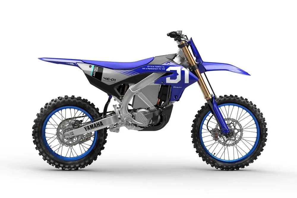 Yamaha YE-01: электрический мотоцикл для кросса выйдет на трассу MXoN 2026 — фото 2