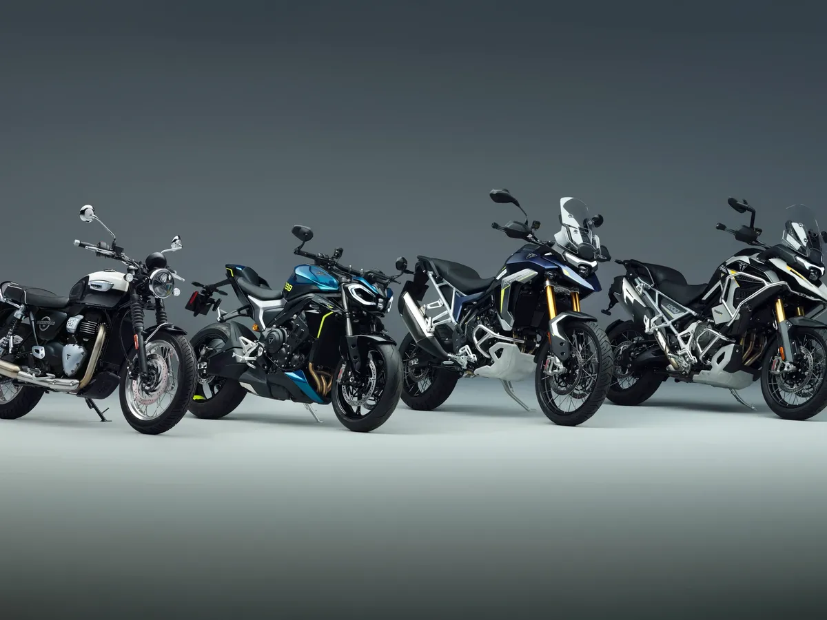 Triumph представил линейку 2027 года: Street Triple 798 с двигателем Moto2, обновленные Tiger и новая Bonneville T40 — фото 2