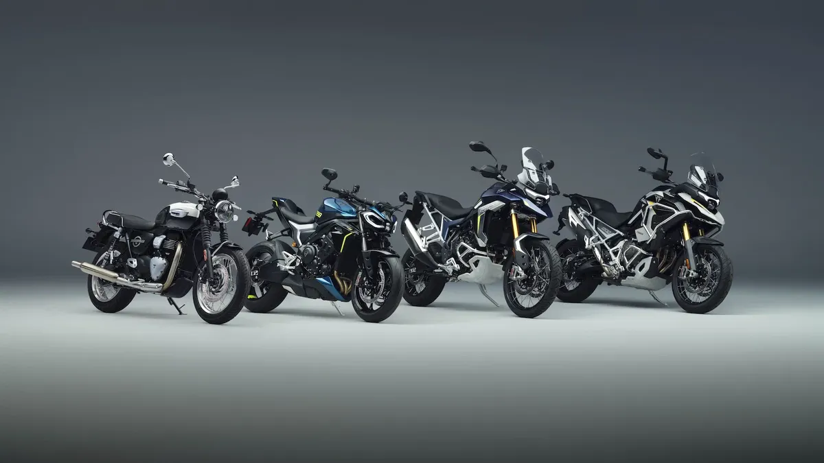 Triumph подтвердила новые Street Triple, Tiger 900 и 1200 для 2027 года