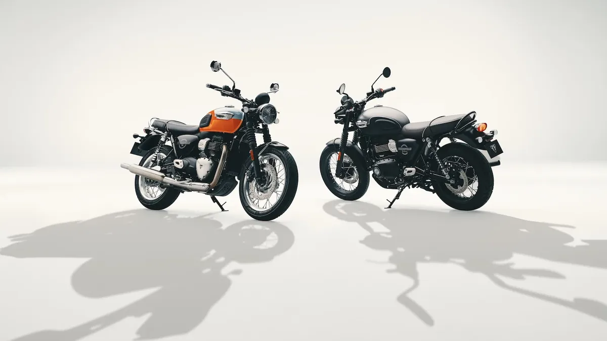 Triumph представила ретро-мотоциклы Bonneville T40 и T40 Black для рынка A2