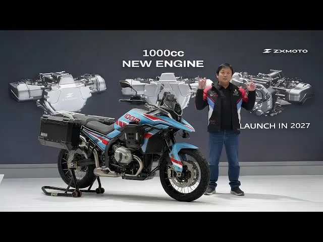 ZXMoto представила работающий прототип 1000-кубового оппозитного двигателя: прямой вызов BMW R-серии