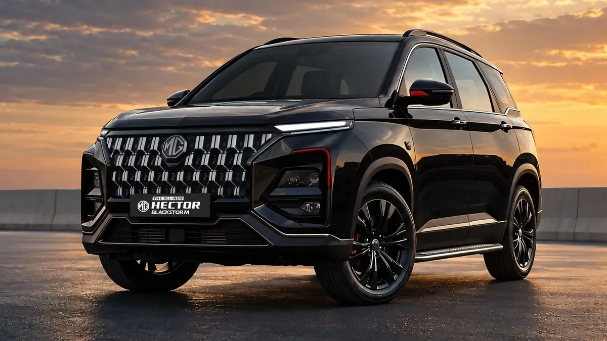 MG Motor представила специальные издания Hector Blackstorm и Snowstorm