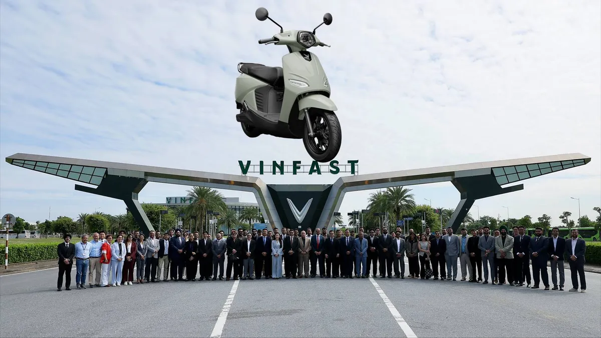 VinFast выходит на рынок двухколёсной техники: дилерские центры откроются в 15 штатах Индии