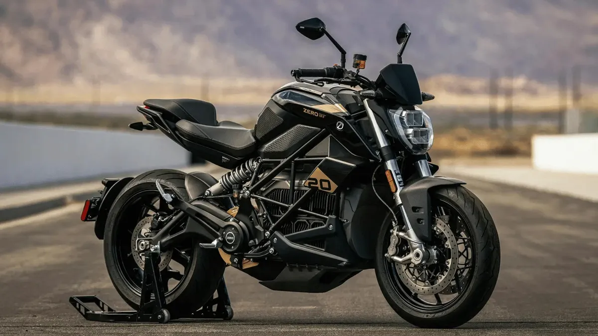Zero Motorcycles представила лимитированную серию SR/F к 20-летию бренда