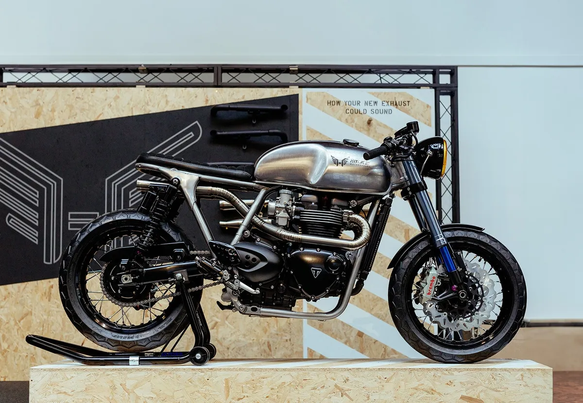 Индивидуальный Triumph Thruxton: мастер-класс по дизайну кафе-рейсера