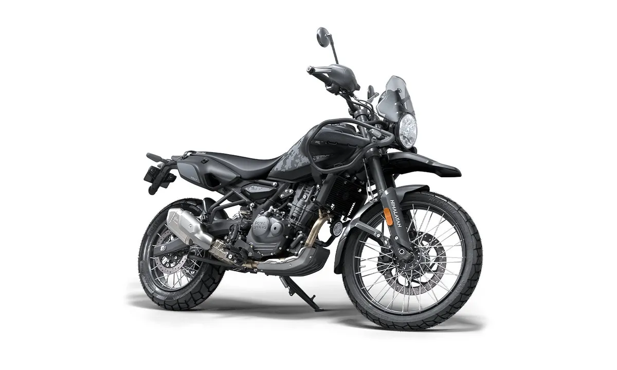 Заводские доработки: Royal Enfield Himalayan 450 Black Mana Edition