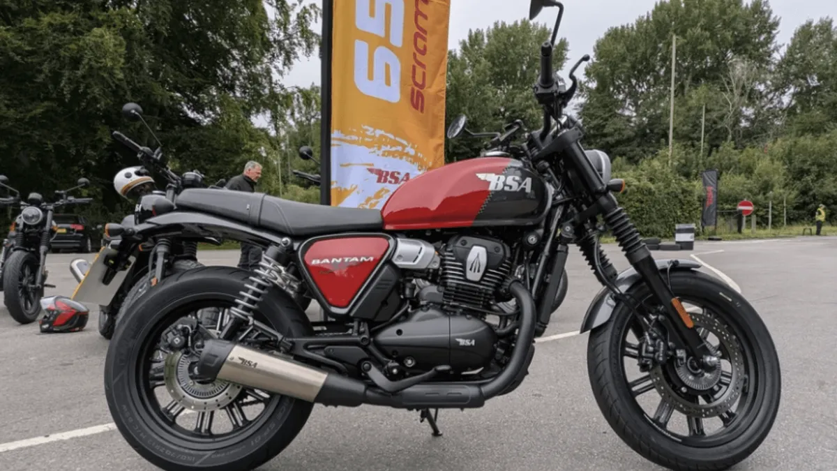BSA Bantam 350 и BMW R1300 GS возглавили основные категории продаж в Великобритании в марте