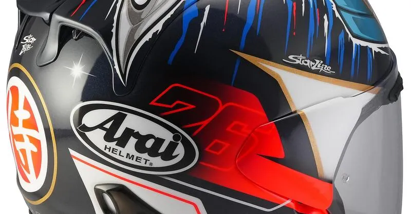 Arai SZ-R EVO Pedrosa Shogun: обновление классического открытого шлема с новыми стандартами безопасности — фото 3